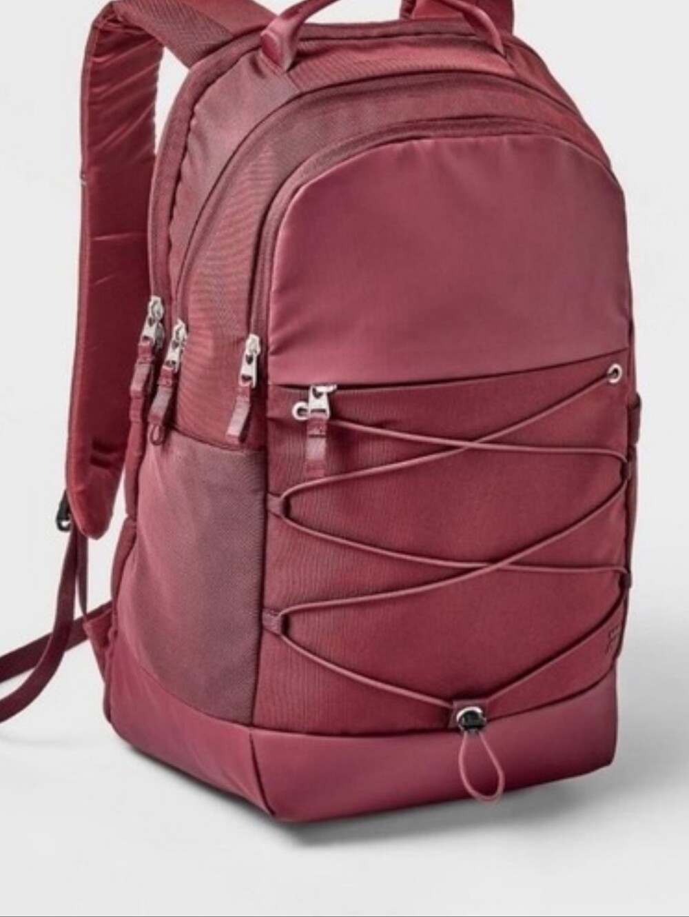 All In Motion 17 In Burgundy Backpack Book Bag New With Tags
